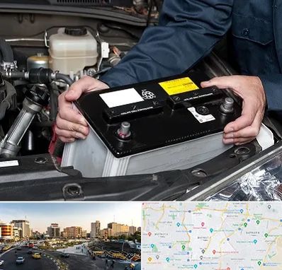 باطری سازی شبانه روزی در منطقه 7 تهران