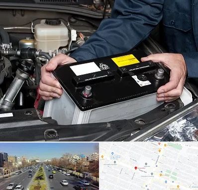 باطری سازی شبانه روزی در بلوار معلم مشهد