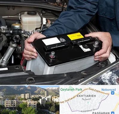 باطری سازی شبانه روزی در اختیاریه 