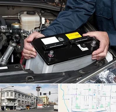 باطری سازی شبانه روزی در 17شهریور