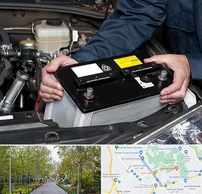 باطری سازی شبانه روزی در قدوسی غربی شیراز