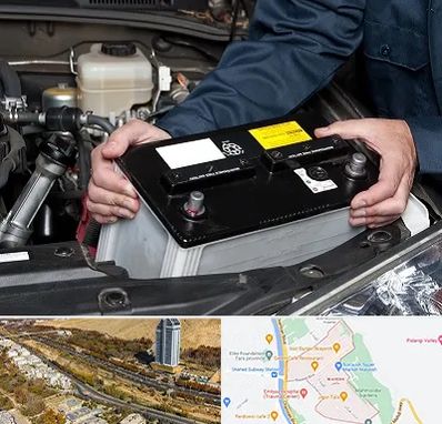 باطری سازی شبانه روزی در خیابان نیایش شیراز