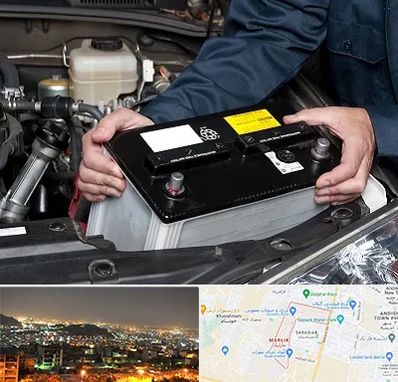 باطری سازی شبانه روزی در مارلیک کرج