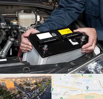 باطری سازی شبانه روزی در تهرانپارس 