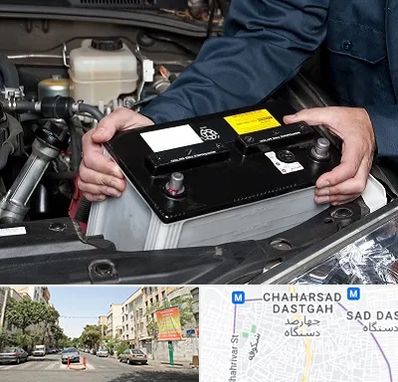 باطری سازی شبانه روزی در چهارصد دستگاه 