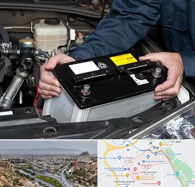 باطری سازی شبانه روزی در معالی آباد شیراز