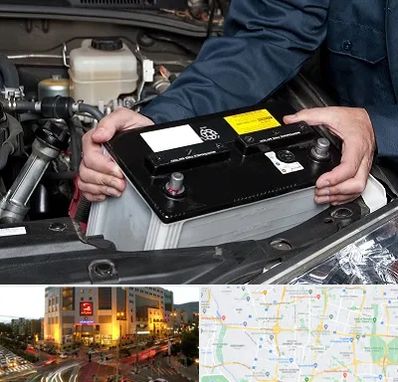 باطری سازی شبانه روزی در جنت آباد تهران 