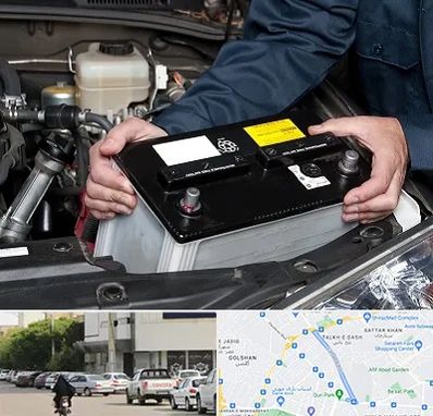 باطری سازی شبانه روزی در قدوسی شرقی شیراز