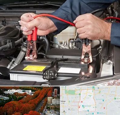 باطری سازی سیار در منطقه 6 تهران