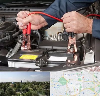 باطری سازی سیار در منطقه 16 تهران