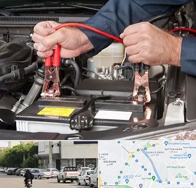 باطری سازی سیار در قدوسی شرقی شیراز