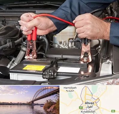 باطری سازی سیار در اهواز