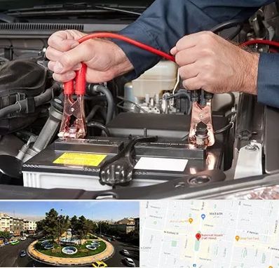 باطری سازی سیار در هفت حوض