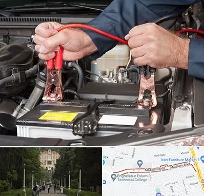 باطری سازی سیار در بلوار معلم رشت 