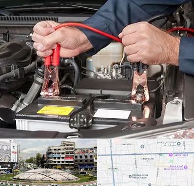 باطری سازی سیار در مرکز تهران