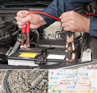 باطری سازی سیار در شهرک غرب مشهد