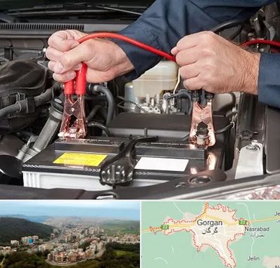 باطری سازی سیار در گرگان