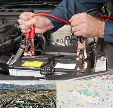 باطری سازی سیار در منطقه 21 تهران