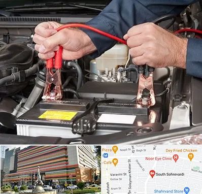 باطری سازی سیار در سهروردی 