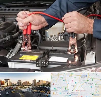 باطری سازی سیار در منطقه 7 تهران