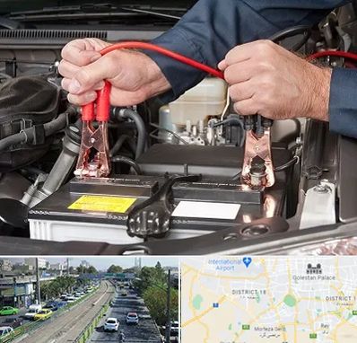 باطری سازی سیار در جنوب تهران 