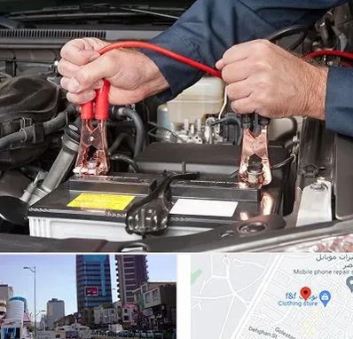 باطری سازی سیار در چهارراه طالقانی کرج