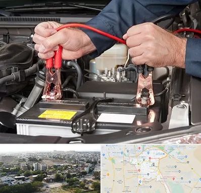 باطری سازی سیار در منطقه 20 تهران