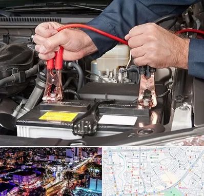 باطری سازی سیار در منظریه رشت