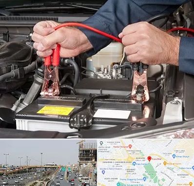 باطری سازی سیار در بلوار توس مشهد