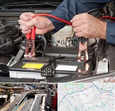 باطری سازی سیار در ستارخان شیراز