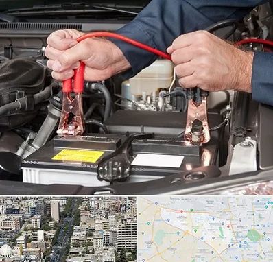 باطری سازی سیار در منطقه 18 تهران