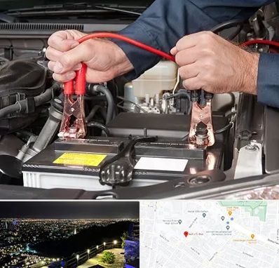 باطری سازی سیار در هفت تیر مشهد