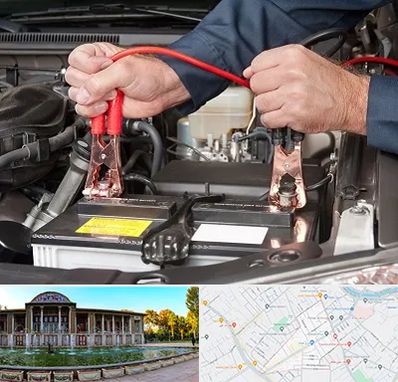 باطری سازی سیار در عفیف آباد شیراز