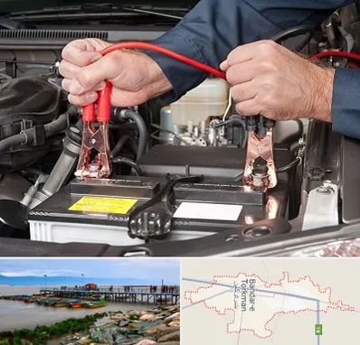 باطری سازی سیار در بندر ترکمن