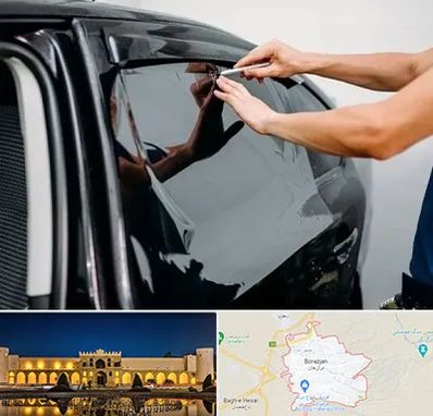 شیشه دودی خودرو در برازجان