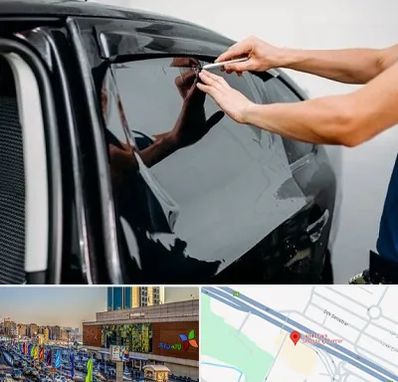 شیشه دودی خودرو در لاله پارک تبریز