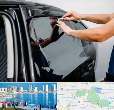 شیشه دودی خودرو در چیتگر 