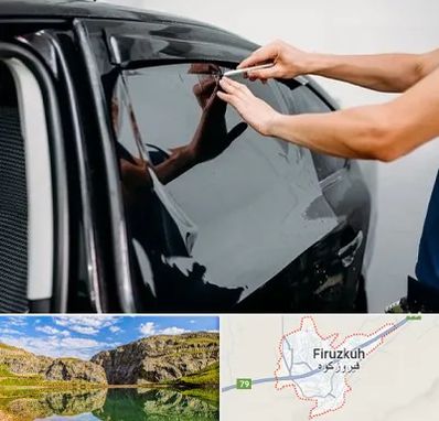 شیشه دودی خودرو در فیروزکوه