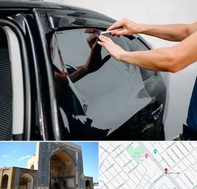 شیشه دودی خودرو در مصلی مشهد