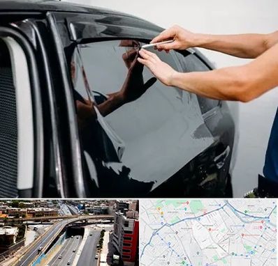 شیشه دودی خودرو در ستارخان شیراز