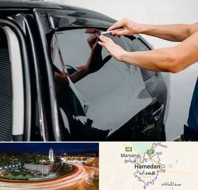 شیشه دودی خودرو در همدان