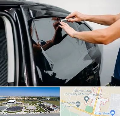 شیشه دودی خودرو در ملارد