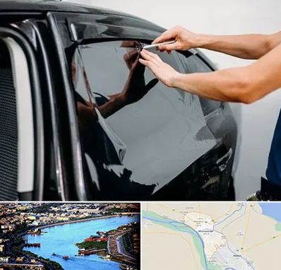 شیشه دودی خودرو در خرمشهر