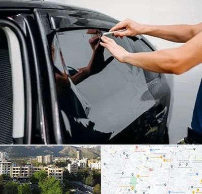 شیشه دودی خودرو در دیباجی