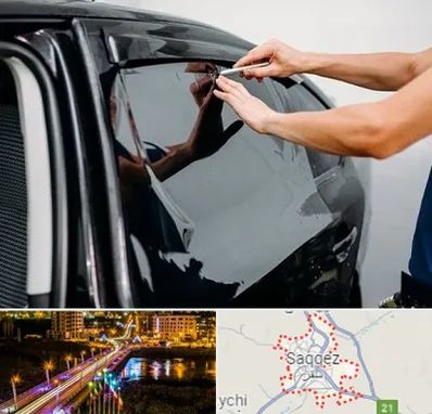 شیشه دودی خودرو در سقز