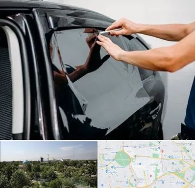 شیشه دودی خودرو در منطقه 16 تهران