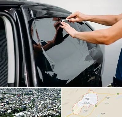 شیشه دودی خودرو در شاهرود