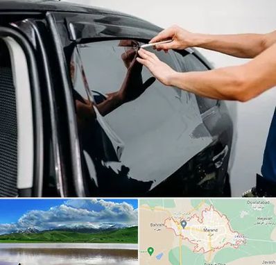 شیشه دودی خودرو در مرند