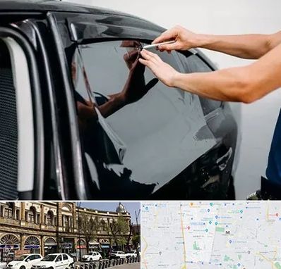 شیشه دودی خودرو در منطقه 11 تهران