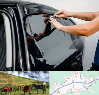 شیشه دودی خودرو در تالش